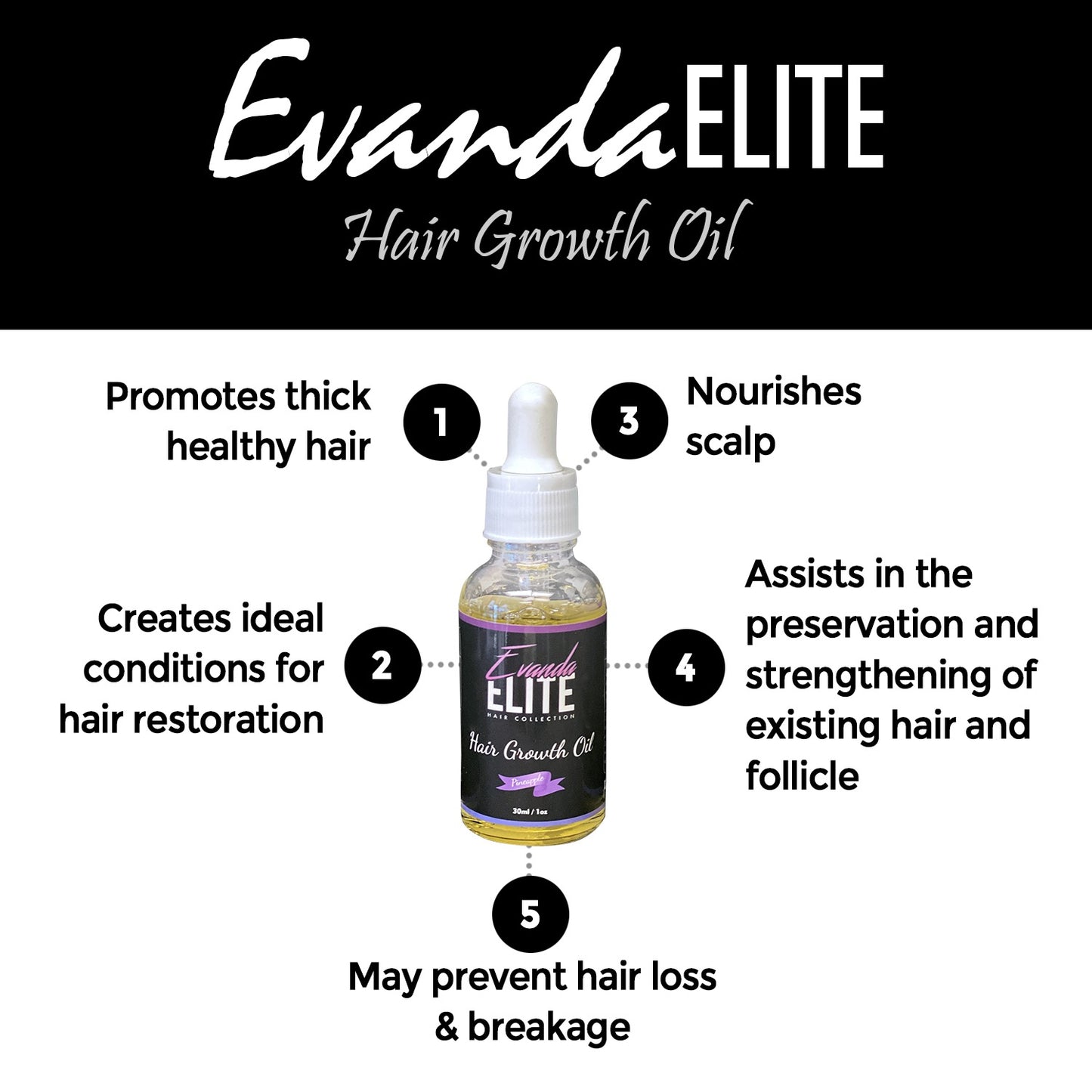 Pineapple Hair Growth Oil