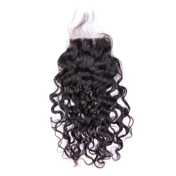 5x5 Natural Exotic Wave Lace Closure