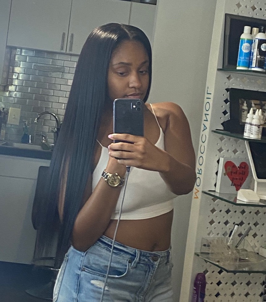 Kinky Straight Frontal